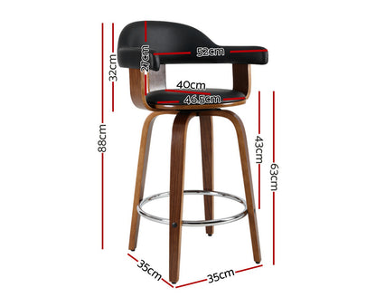 Priscus Bar Stools - Set of 2