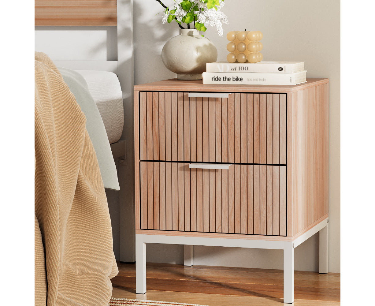 Lura Pine Bedside Table 